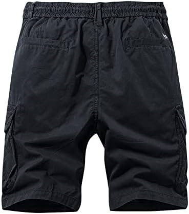 מכנסיים קצרים לגברים של YMOSRH מכנסיים מזדמנים של קיץ קפריס רופפים מכנסי ספורט נושמים ישר גברים