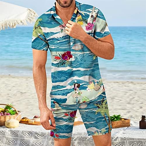 חולצות הוואי של Xiloccer Mens Shirt