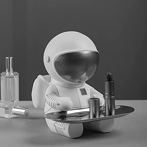 מגש מפתח מגש תכשיטים מגש יצירתי אסטרונאוט שרף שרף שולחן עבודה שולחן עבודה מגש שולחן קפה שולחן