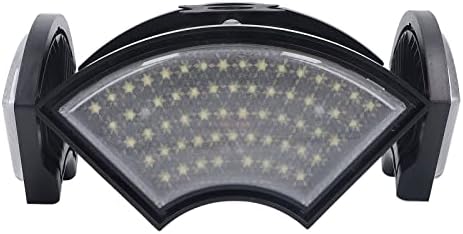 אורות מוסך LED של FDIT, עם 4 לוחות 120 וואט מעוותים 11000 ליטר LED לבן אור תקורה מתאים לתאורת אסם