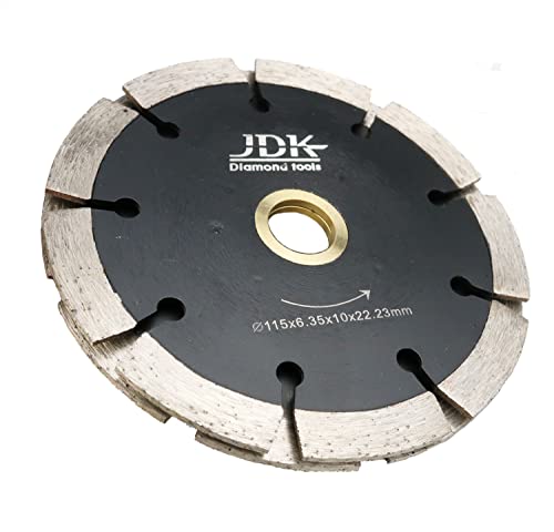 JDK 4-1/2 אינץ 'סדק סדק סדק להבי נתיב להבי להוצאת מפרקי מרגמה, תיקון דיס והכנת משטח בנייה