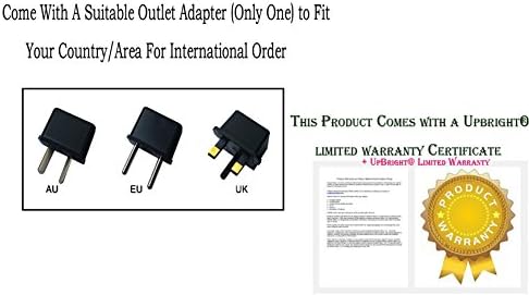 מתאם Upbright 12V AC/DC תואם ל- Centurylink Zyxel C3000Z Century Century Link Wireless WiFi Router UPEC UP0251M-12PA