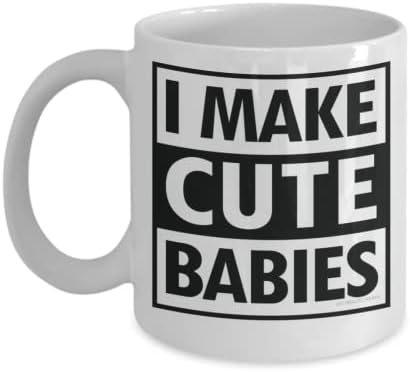 אמא ספל, אני להפוך חמוד תינוקות קפה ספל, מצחיק אמא כוס, מתנה עבור חדש אבא מאמא, אמא של יום