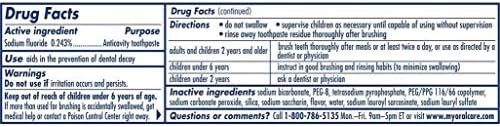 משחת שיניים מלאה של פפסודנט משחת שיניים מקורית 5.5 גרם