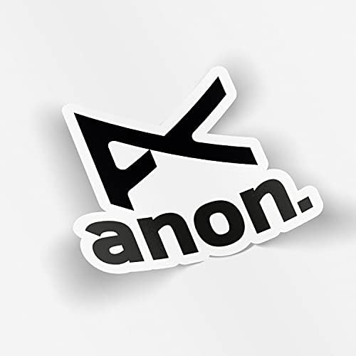 מדבקות אמנות מדבקות ויניל של Anon Darknet