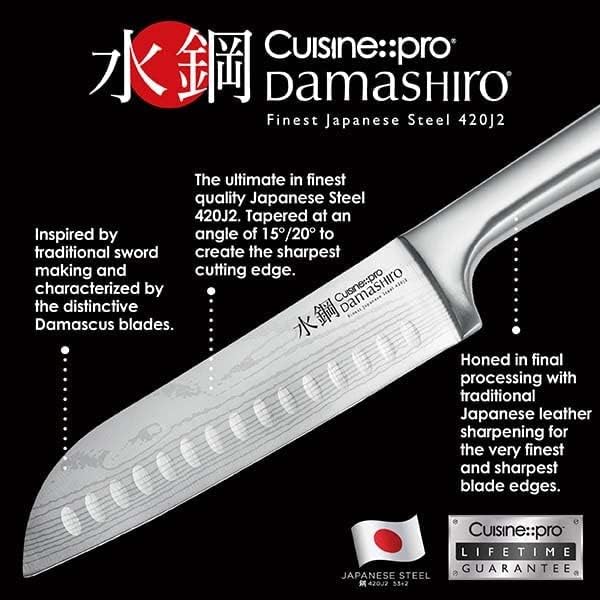 מטבח:: פרוס דמאשירוס 7 חתיכת בלוק סכין