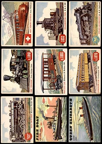 1955 Topps Rails and Sails Set Master Set GD+ GD+