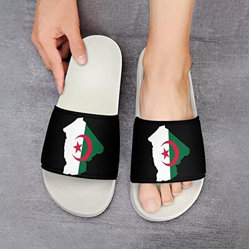 אלג ' יריה דגל מפת בית סנדלי החלקה בוהן פתוח נעלי בית עיסוי מקלחת ספא אמבטיה