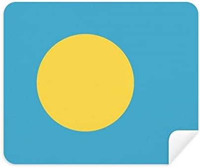 פלאו לאומי דגל אוקיאניה המדינה סמל ניקוי בד מסך מנקה 2 יחידות זמש בד