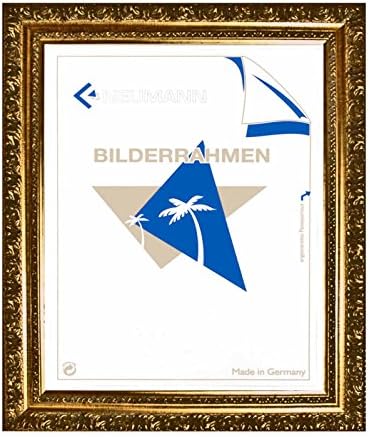 Neumann Bilderrahmen מסגרת הבארוק 10942, אורו זהב מעוטר, סדרה 991, מסגרת חילופי, 40x60 סמ