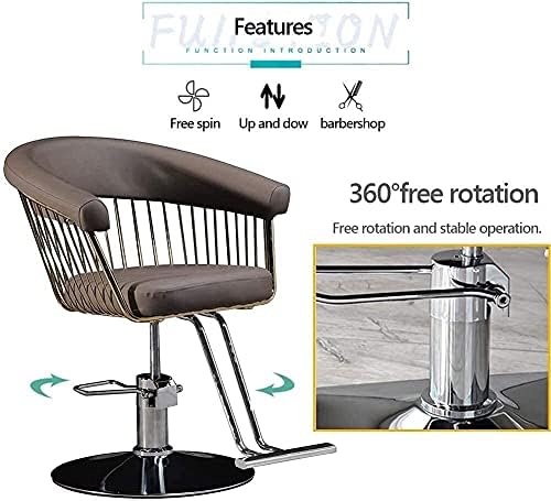 כיסא כסא סלון כיסא הידראולי לעסקים או לבית, כיסא עיצוב יופי לחנות יופי כסאות ספר כסאות שיער הידראולי כיסא עיצוב