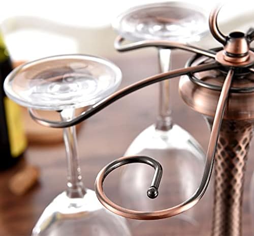 קיר ACHVAC מחזיק כוס זכוכית זכוכית כוס כוס סלים מחזיקי מתלה יין אחסון בר ברזל מעמד מארגן מטבח עיצוב הבית