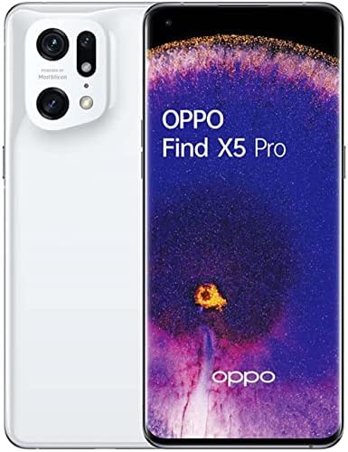 Oppo Find X5 Pro 5G כפול CPH2305 256GB 12 ג'יגה-בייט מפעל מפעל לא נעול גרסה גלובלית- קרמיקה לבן