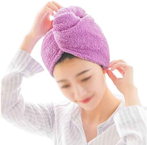 Shypt 1 pcs מיקרו -סיב אחרי מקלחת ייבוש שיער עוטף נשים בנות מגבת של גברת מהיר שיער יבש כובע כובע