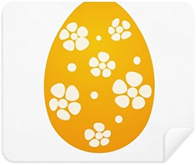 פסחא פסטיבל צהוב ביצת עיצוב ניקוי בד מסך מנקה 2 יחידות זמש בד