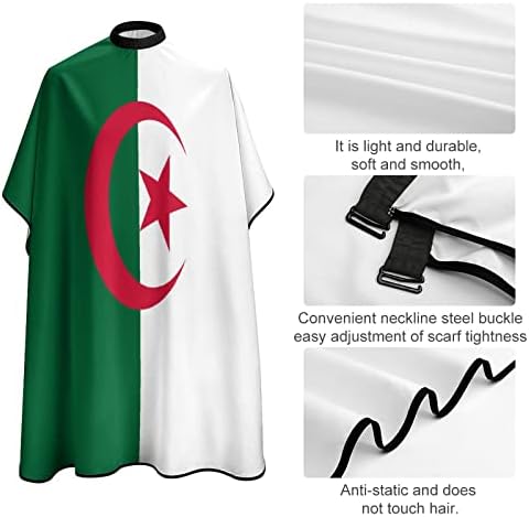 דגל אלג'יריה דגל ברבר קייפ תספורת מקצועית סינר שיער חמוד כף כף לבנים בנות