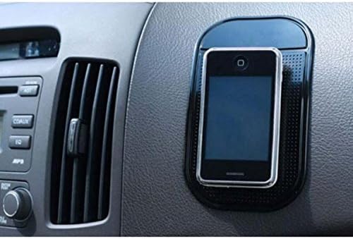 מחצלת לוח מחוונים לרכב ללא החלקה מחזיק דביק הרכבה על רכב מקף אחיזה שחורה עבור T-Mobile Samsung