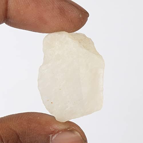 Gemhub 41.70 סמק נופל קשת גביש ריפוי אבן ירח, ריפוי מטאפיזי, אבן צ'אקרה עבור רלקי
