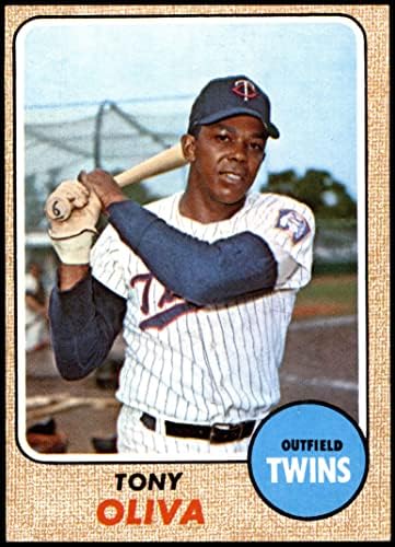 1968 Topps 165 Tony Oliva Minnesota Twins Cards's Dean 5 - Twins Ex