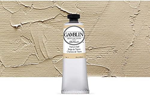 אמן Gamblin Oil 37ML Titanium Buff