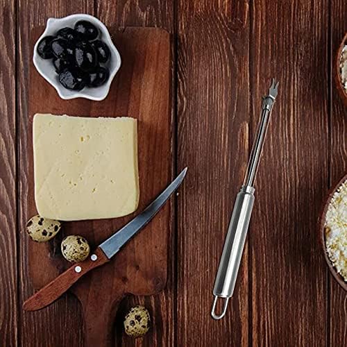 סכין קיר מגנט מתלה עם ארוך חמאת נירוסטה גבינת ידית מטבח כלי פלדת אקריליק סכין סט