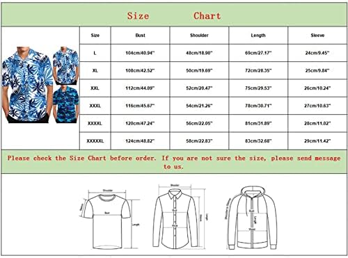 XXBR Mens Hawaiian חולצות, 2022 כפתור שרוול קצר של 2022 חולצות עץ טרופי חולצה מודפסת חולצה מזדמנת