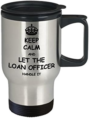הטוב ביותר מצחיק קצין הלוואות ייחודיות קפה ספל ספל תה כוס תה מושלם לגברים נשים לשמור על רגוע