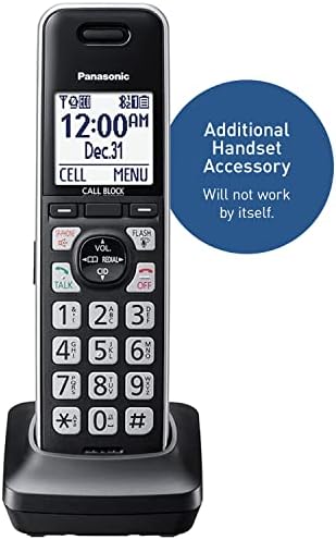 Panasonic Thangless Applists Appersted Association תואם למערכות טלפון אלחוטיות של KX-TGF77X-KX-TGFA71S