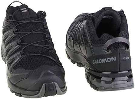 Salomon XA Pro 3d V8 נעלי ריצה של שביל לגברים, שחור/שחור/מגנט, 14 רחב