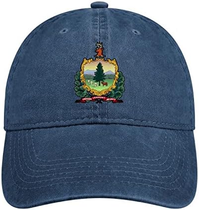 ורמונט דגל יוניסקס ג ' ינס כובע מזדמן בייסבול כובע אבא כובע נהג משאית כובעי עם מתכוונן