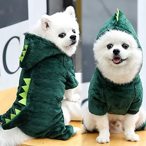 הונפרד כלבים גדולים סוודרים לבנות כלבים בגדים תחפושת חיות מחמד קטנה ליל כל הקדושים דינוזאור תלבוש