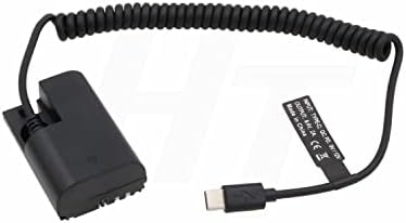 בנק הכוח של האנגטון PD QC usb סוג C ל- LP-E6N סוללת דמה עבור Canon EOS R5 R6 5D3 7D II מצלמת BMPCC 4K,