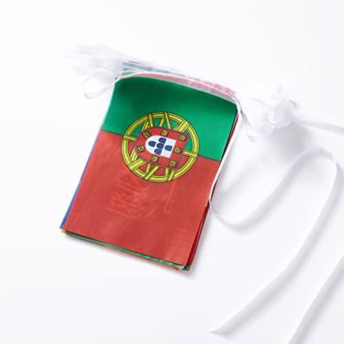 ZXVZYT 2022 קטאר כדורגל גביע העולם מדינות דגל בינלאומי דגל מיתרים מיני קטנים עולם לאומי תלייה תלייה דגלים דגלים,
