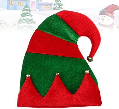 אמוספאן קרקס מסיבת תלבושות אביזרי ליצן כובע חג המולד שדון כובעי עם ינגל פעמון חידוש ביצועים כובע עבור פסטיבל