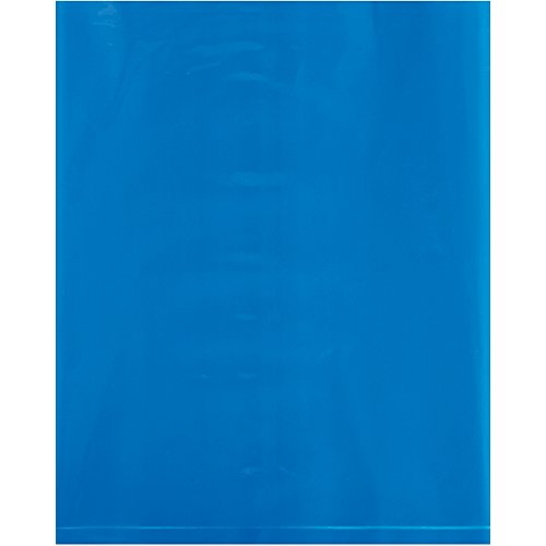 Aviditi 8 x 10 שטוח פתוח שקיות פולי פלסטיק כחולות לחביבות מסיבות, מתנות, חלקים, אחסון, אריזה ועוד,