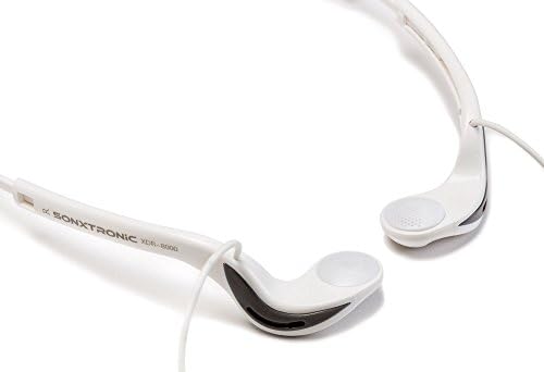 Sonxtronic Ice White XDR-8001 אנכי באוזניות אולטרה-ספורט אוזניות סרט