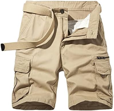 מכנסיים קצרים לגברים קרבי מטען מזדמנים כותנה כותנה עיוותה אימון קצר מכנסיים שטופים מכנסיים קצרים