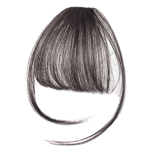 3 ד אוויר פוני שיער ישר שיער פוני פאה אמצע חלק פאות נוכריות שיער טבעי פאה פאות לנשים שיער טבעי ברזילאי