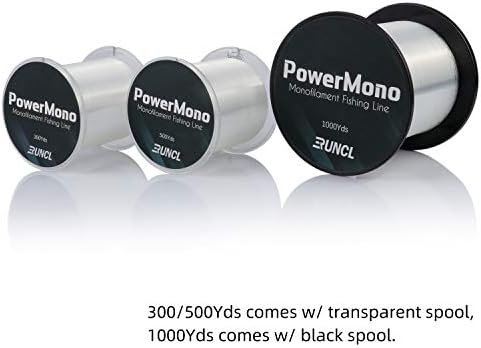 Runcl Powermono קו דיג, קו דיג מונופילמנט 300/500/1000YD