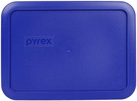 מכסה הכחול של Pyrex 7210-PC צוער מיוצר בארצות הברית