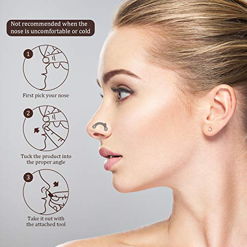 5 חתיכות האף עד הרמת קליפים האף מרים סיליקון האף גשר הרזיה קליפים יופי קליפ כלים עבור נשים