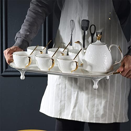 כוס קפה בסגנון אירופאי עצם סין כוס קפה אנגלית אנגלית אחר הצהריים תה תה תה על סט קפה עם מתנת חתונה מגש