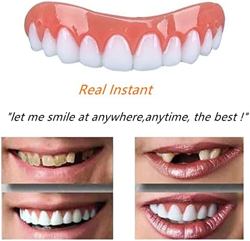 משודרג ממש הצמד קוסמטי מיידי על שיניים שווא מושלמות שיניים חיוך שיני הלבנת תותבת הדבקת הדבק