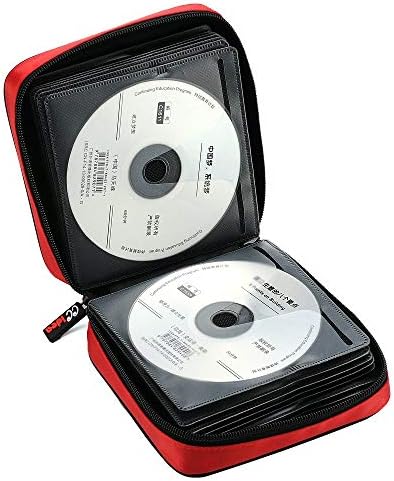 40 קיבולת דיסק נייד ארנק אחסון קלסר ניילון תקליטור תיק מבצעים