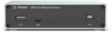 Intona 7055-B USB 2.0 מבודד Hi-Speed, 5KVRMS, הגנה על 20KV ESD
