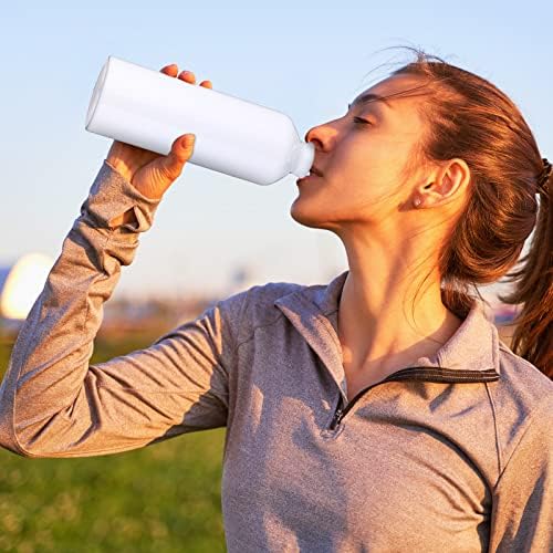 18 חתיכות בקבוקי מים אלומיניום ספורט בתפזורת 24 גרם בקבוקי מים קלים לבקבוקי מים הוכחת דליפה לשימוש חוזר