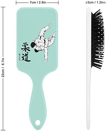 מברשת שיער ג'ודו יפנית מסרק כרית אוויר מברשת חמוד לגברים מתנת שיער נשים