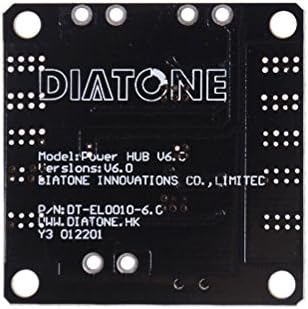Mookeenone 2-6S לוח PDB + מתג LED עבור 250 Mini Racing Quadcopters 5V/12V