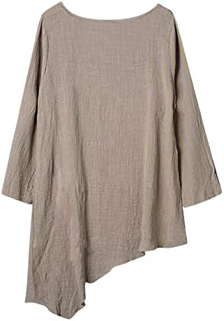 צמרות גודל של נוקמופו פלוס לנשים מודפסות שרוול ארוך