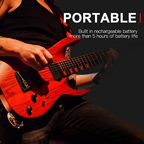 מערכת אלחוטית גיטרה 2 עם משדר ומקלט לגיטרות חשמליות, מגבר, בס, כינור